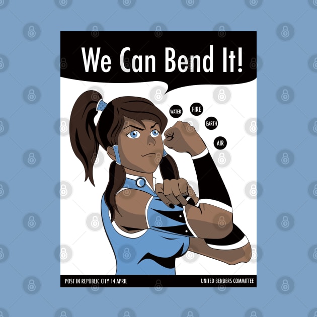 We Can Bend It by RachaelMakesShirts