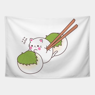 Mochi Cat Tapestry