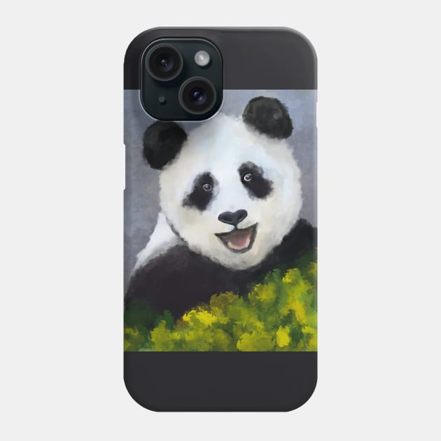 Panda art design Phone Case by Nastya Li