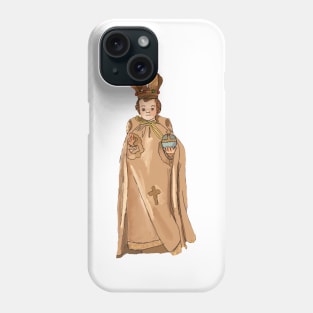 Infant Jesus of Prague Phone Case