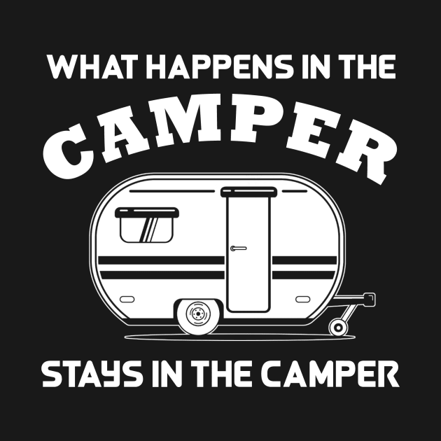 What Happens In The Camper Stays In The Camper by fromherotozero
