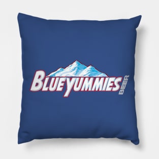 Blue Yummies Beer Pillow