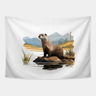 River Otter Tapestry