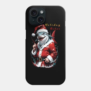 Shark Miami Florida Funny Holiday Christmas season gift Phone Case