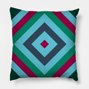 pattern, graphic, illustration, squares Pillow