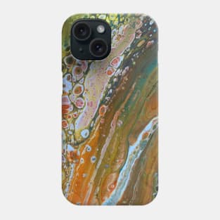 Pouring acrylic paint Phone Case