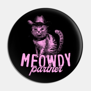 meowdy partner Pin