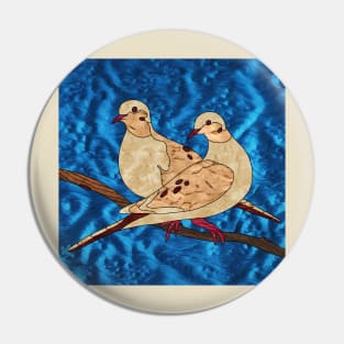 Mourning Doves Pin