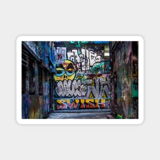 Rutledge Lane taken from Hosier Lane, Melbourne, Victoria, Australia, vicki walsh, vickiwalsh, vicki walsh photography Magnet