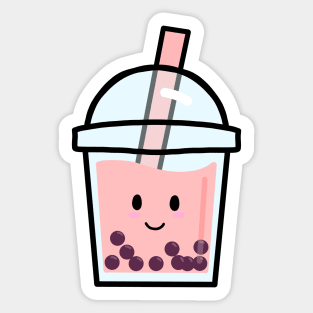 Cute Boba Cup Sticker for Sale by dylacha