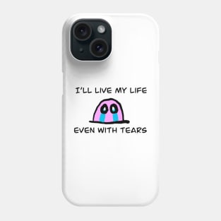 Pink Ghost Cry Phone Case