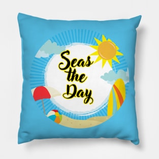 Seas The Day Pillow