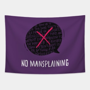 No Mansplaining Tapestry