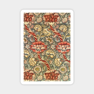 Wandle by William Morris, Vintage Textile Art Magnet