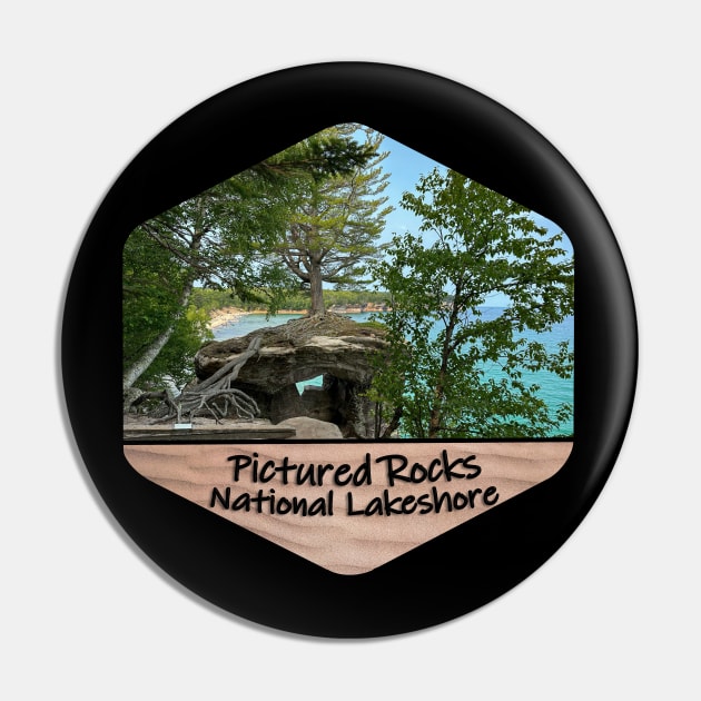 Michigan - Pictured Rocks National Lakeshore Pin by gorff