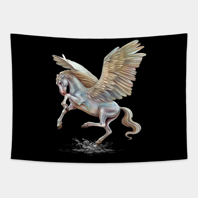 Pegasus Tapestry by Magical Forest