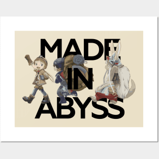 Made In Abyss Poster (b&p)