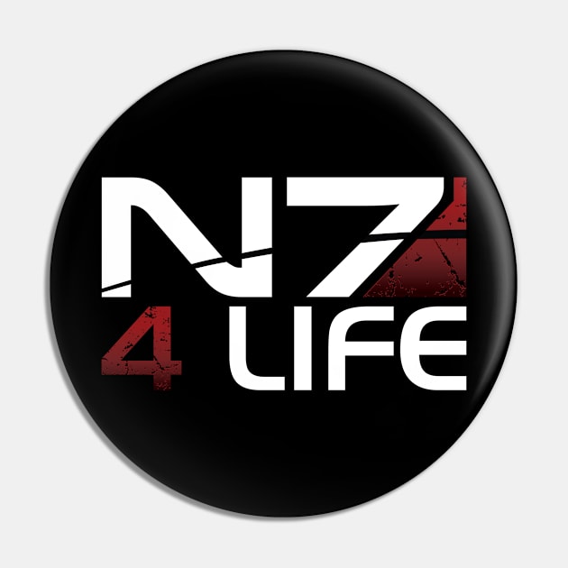 N7 4 Life Pin by ThePyratQueen