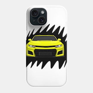 Yellow Camaro Phone Case