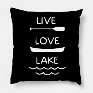 Live Love Lake-L Pillow