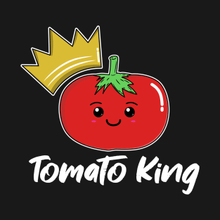 Tomato King - Funny Kawaii Tomato T-Shirt