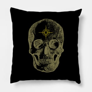 Skull Cross Target Pillow