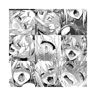 Ahegao Faces T-Shirt