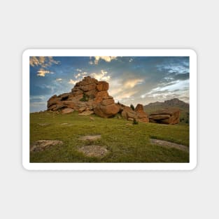 Amazing Rock Formations of the Tarryall Mountains Magnet