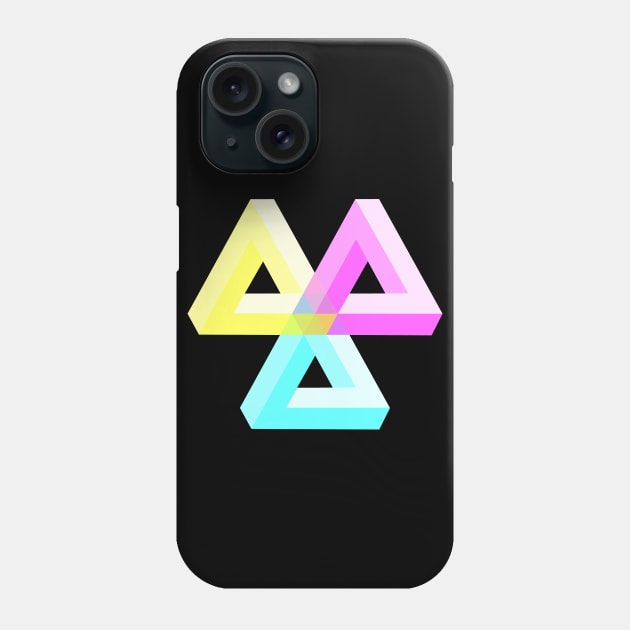 Impossible triangles Phone Case by TRIME