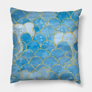 Elephant Scallops Pillow