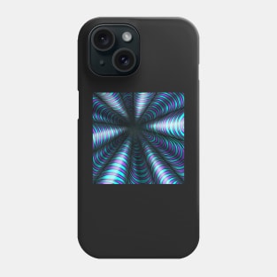 Happy Blue Optical Illusion Phone Case