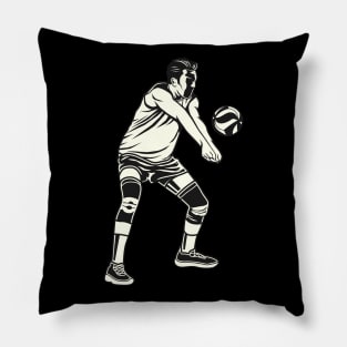 Volleyball Player Pillow