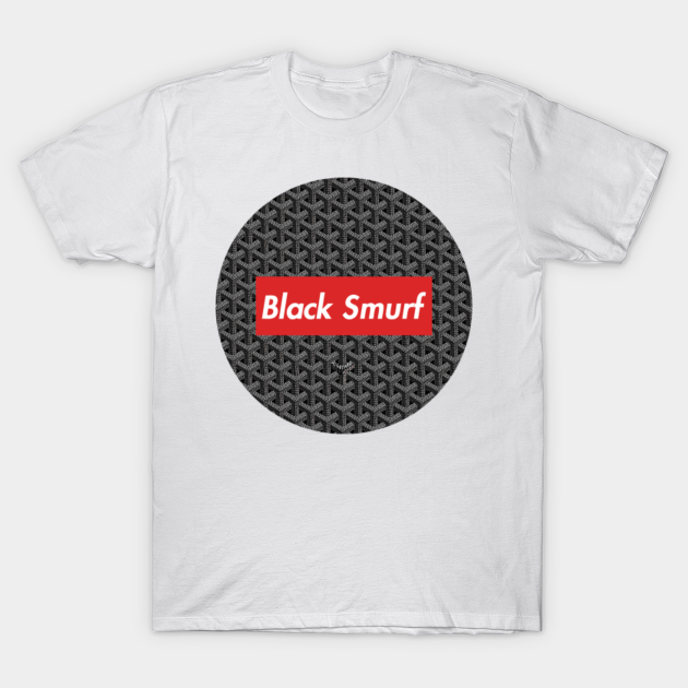 Black Smurf Black Smurf Design T Shirt Teepublic Unfollow smurf t shirt to stop getting updates on your ebay feed. black smurf