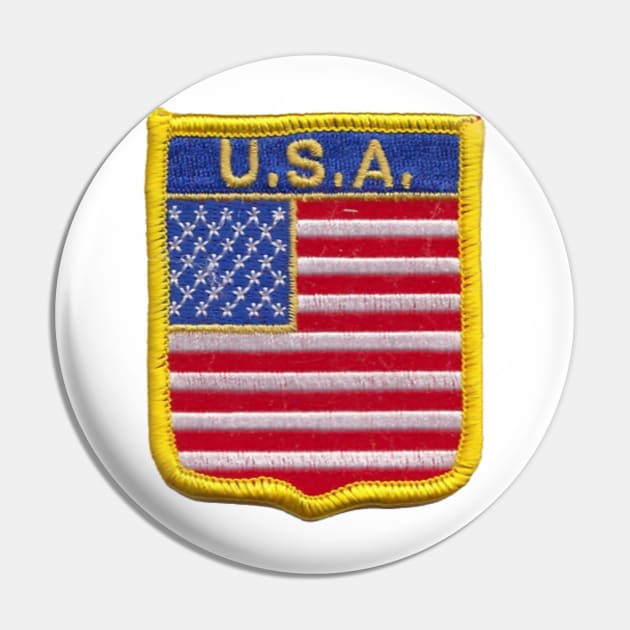 USA Emblem Pin by anacarminda