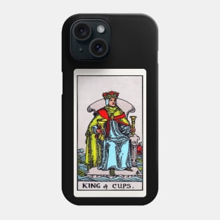 Card #49 - King Of Cups - Rider Waite Smith Tarot Phone Case