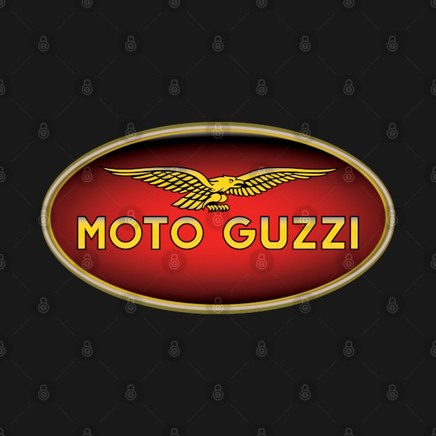 Moto Guzzi Classic (visit:  fmDisegno.redbubble.com for full range) by fmDisegno