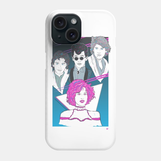 Pretty In Pink - Blue Variant Phone Case by MonkeyBubble