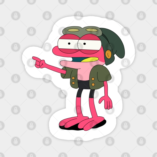 Frogman (hey) Magnet by WBW