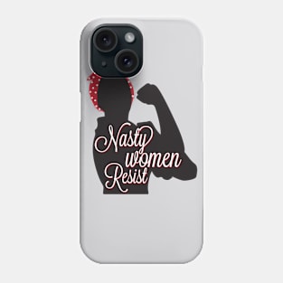 Rosie the Riveter >> resists Phone Case