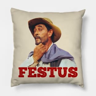 Festus - Gunsmoke - 50s Tv Western Pillow