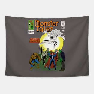 Monster Tales Comic Tapestry