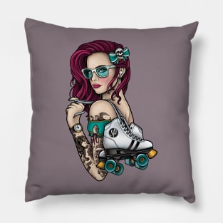 Skater Girl Pillow