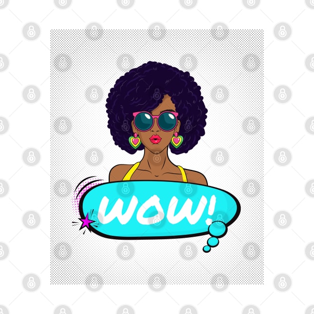 Pop Art Girl: Wow! by JonesCreations