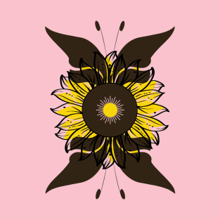 Little Aesthetic Sunflower T-Shirt