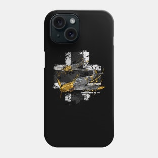 Messerschmitt bf 109 luftwaffe aircraft fighter plane Phone Case