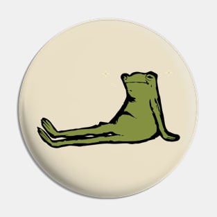 Lazy Frog - Sleep Frog Pin