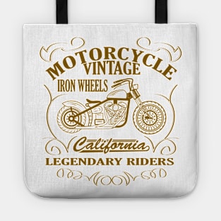 Legendary riders. Iron wheels. Tote