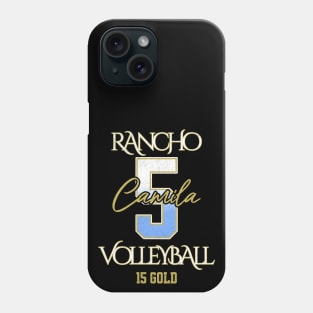 Camila #5 Rancho VB (15 Gold) - Black Phone Case