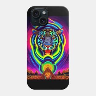 Psychedelic Pop art - TIGER Phone Case