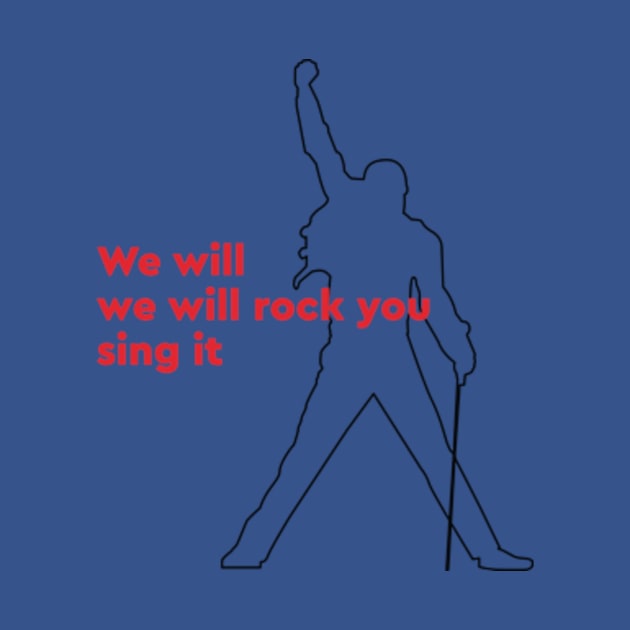 We will rock you by London Colin